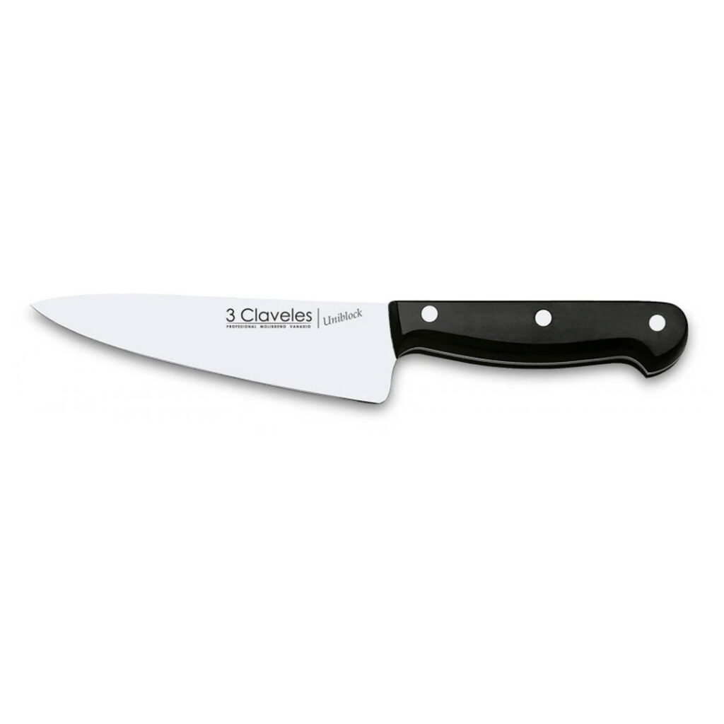 3 Claveles Forgé - Cuchillo Cocinero Profesional 25 Cm Acero Inoxidable